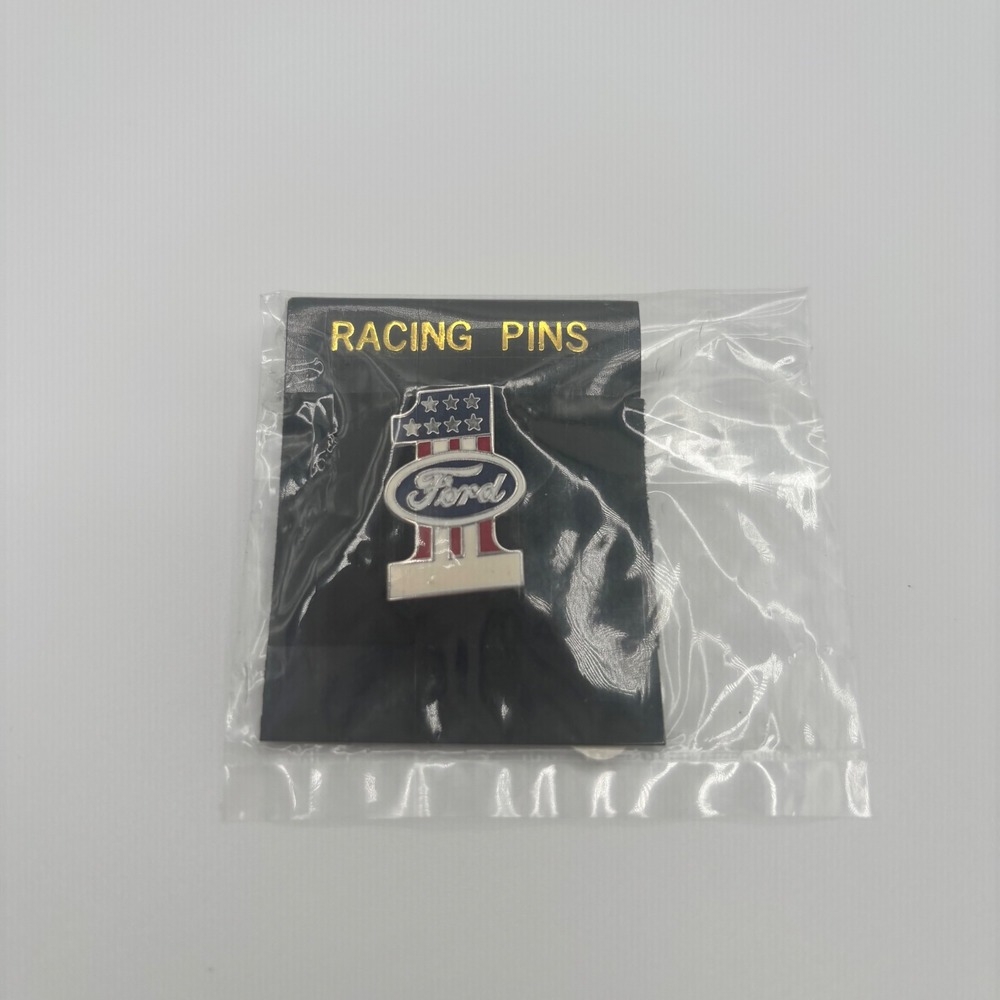 Ford Racing Pin Official Licensed Product Vintage Collectible Badge Vintage